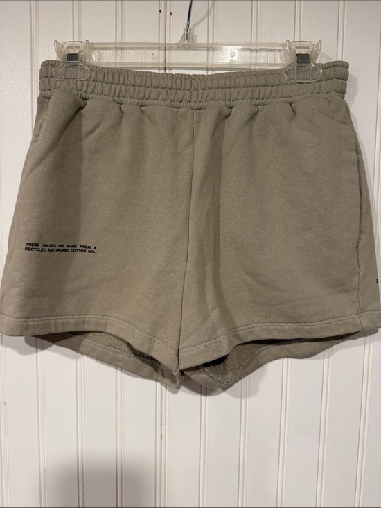 Pangaia Pants - Pangaia Women's Athletic Shorts — Taupe